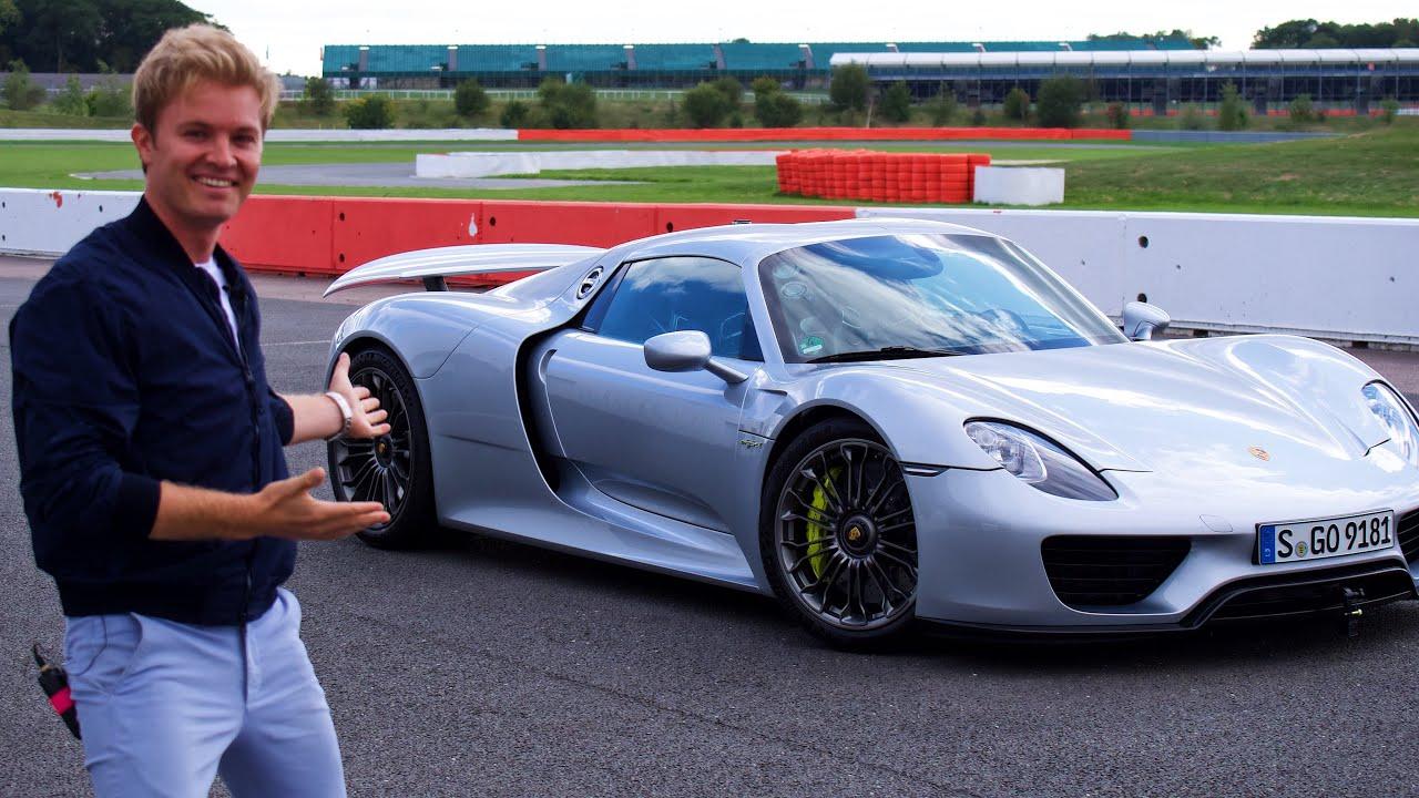 Vidéo : Nico Rosberg prend la Porsche 918 en main à Silverstone